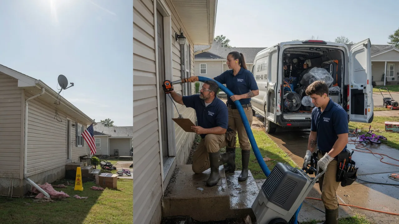 Ceiling Water Damage Restoration in Millville, MA near me
